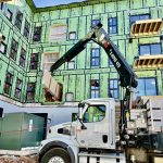 Commercial apartment building constrution